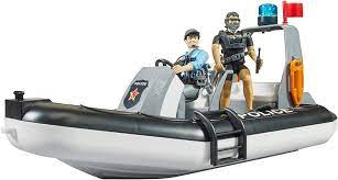Gommone della Polizia