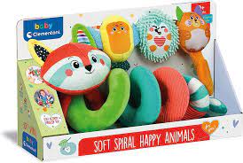 Soft Spiral Happy Animals