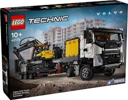 Autocarro Volvo FMX ed Escavatore elettrico EC230