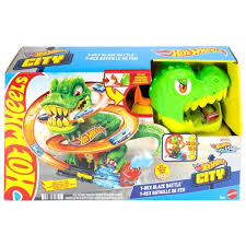 HOT WHEELS T-REX BLAZE BATTLE